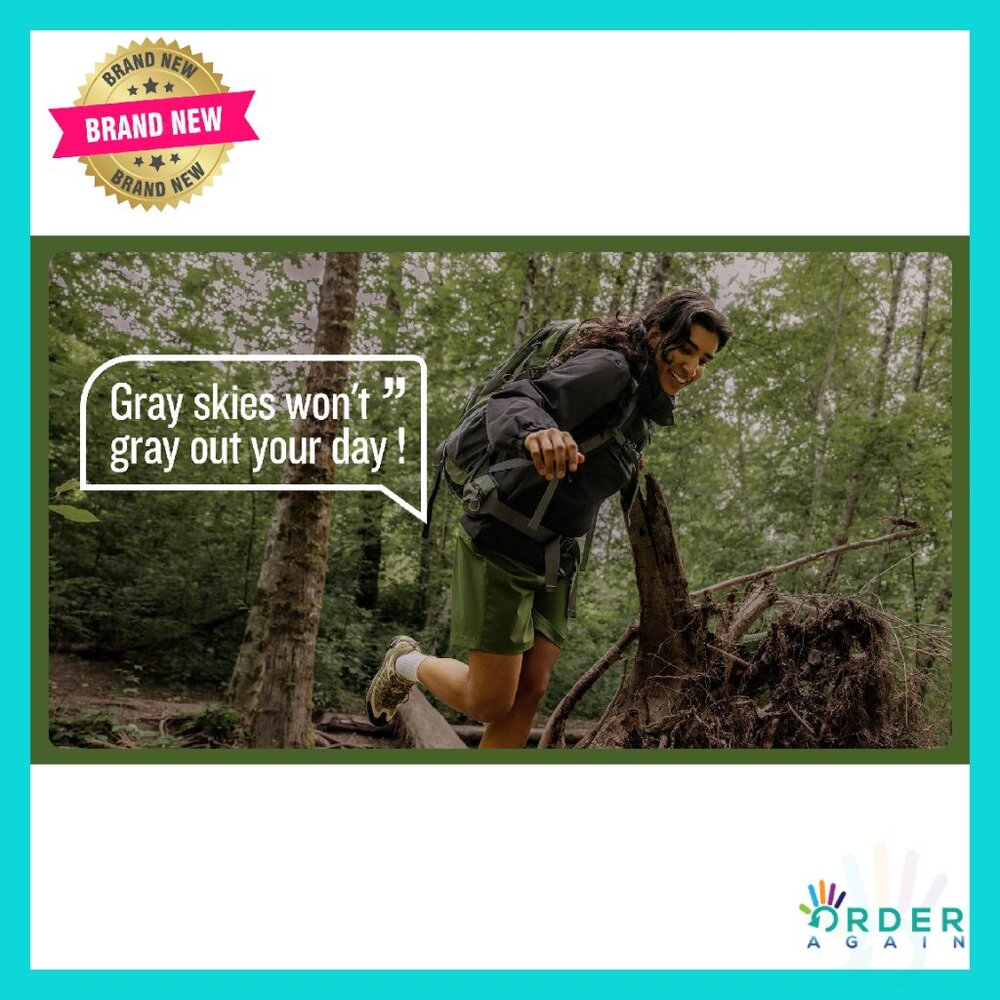 Lightweight Waterproof Rain Jacket Removable Hood… - image 8